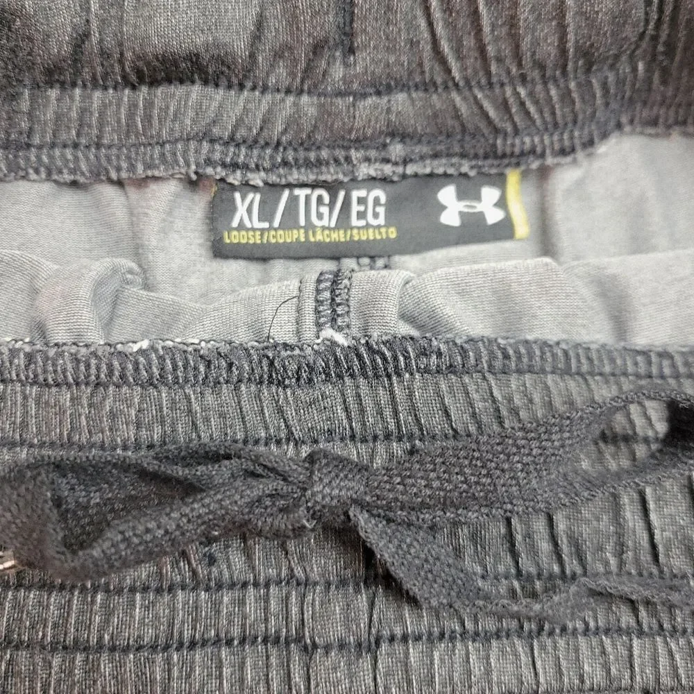 Under Armour Ankle Zipper Grey Joggers - Picture 4 of 12